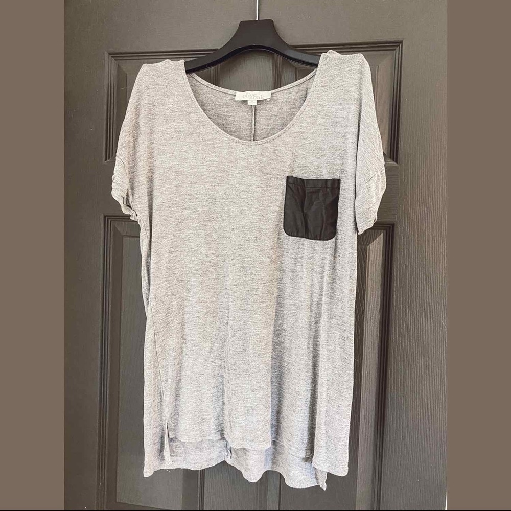 Grey Pocket T-Shirt